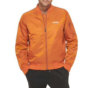 Meilleure qualité hommes Baseball Varsity coton vestes d'hiver Top vente décontracté manches longues Bomber avec fermeture éclair hommes vestes adulte - Product Image 6