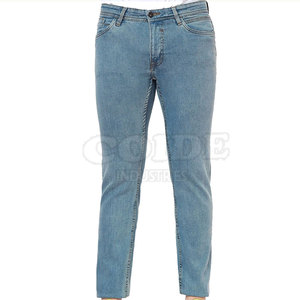 Pantalones de Hombre al por Mayor con MOQ Bajo, Diseño Personalizado, Último Modelo, Pantalones Vaqueros Lavados para Venta en Línea - Product Image 1