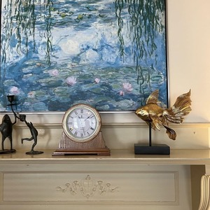 Décoration de table de poisson d'or de luxe Accent pièce maîtresse décorative élégante pour l'intérieur de la maison bureau événement cadeau affichage Sculpture - Product Image 6