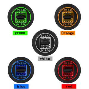 Cargador Universal Dual de 4.2A para Autobús, Barco, Adaptador de Corriente para Teléfono Móvil, Toma de Corriente Doble USB de 24V 12V para Automóvil - Product Image 2