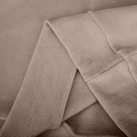 Ensemble décontracté 2 pièces sur mesure pour femme : pantalon évasé ample et sweat-shirt épaules dénudées en molleton 100 % coton, coupe ample pour le printemps