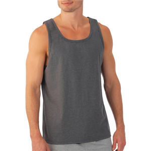 Wholesale Soft Cotton Fabric Men's tank <b>Top</b> - Product Image 2