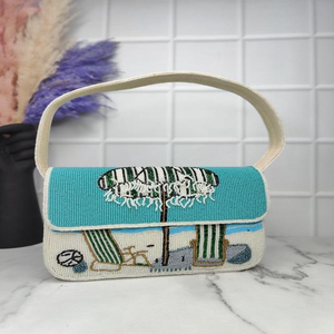 Sac à main perlé fait main tendance 2024, sac à main perlé tendance pour filles, disponible en gros pour l'exportation par glowin fashion - Product Image 2