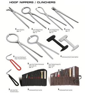 Couteau à sabot lame étroite à bord unique manche en plastique bois couteau à sabot outils de coupe Instrument vétérinaire équipement de toilettage pour chevaux - Product Image 2