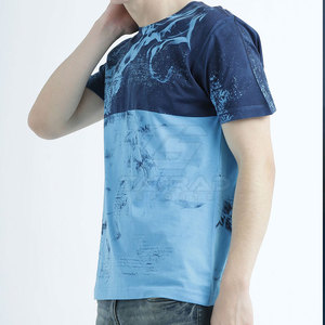 เสื้อยืดผ้าแคนวาสพิมพ์ลายแบบซับลิเมชั่นสำหรับผู้ชาย คุณภาพพรีเมียม ระบายอากาศได้ดี แห้งเร็ว เป็นมิตรต่อสิ่งแวดล้อม สินค้ามาใหม่ รับผลิตตามสั่ง ขนาดตามสั่ง - Product Image 5