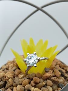 แหวนเพชร14K สีเหลือง/สีโรสโกลด์ทรงกลม2.0 CT VVS เพชรที่ปลูกในห้องแล็บแหวนหมั้นแต่งงานเครื่องประดับชั้นดี - Product Image 5