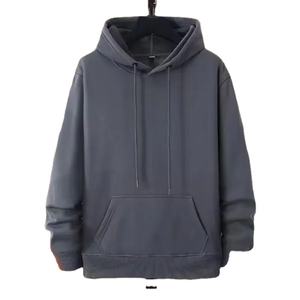 Sweat-shirts décontractés pour hommes de qualité supérieure personnalisés imprimés 2025, 100% coton, séchage rapide, respirant, brodés noir, blanc, marron - Product Image 2