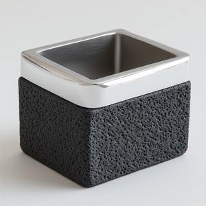 Porte-brosse à dents en métal robuste pour les zones très humides, design écologique et durable, finition protectrice, salle de bain moderne - Product Image 6