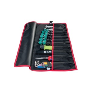 Bolsa Enrollable para Herramientas PARAT de Nailon Negro/Rojo con 15 Compartimentos, 670 x 330 mm - Product Image 6