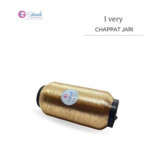 Broderie haute ténacité I very Chapat Jari MS Type Polyester Chapat jari avec Lurex S et ST Type Métallique Chapat Jari - Product Image 3