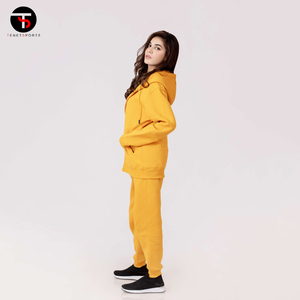 Ropa de invierno Conjunto de chándal femenino Ropa de calle Chándal de algodón grueso para mujer Traje de Jogger transpirable - Product Image 2