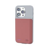 Batterie externe portable 6800 mAh ignifuge multi-protection, charge rapide 4H, haute capacité, compatible iPhone, CE/FCC/ROHS
