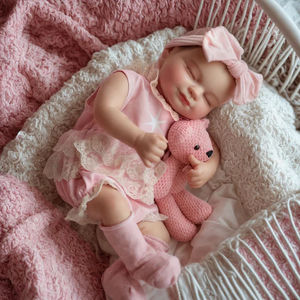 Babeside Original <span class=keywords><strong>Reborn</strong></span> Baby Skylar17 Técnicas de pintura avanzadas Little Infant Girl Fashion Dolls Regalo perfecto Muñeca - Product Image 5