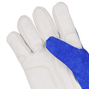 Guantes de soldadura hechos a medida de secado rápido a bajo precio Guantes de trabajo de invierno con cuero dividido de vaca - Product Image 6