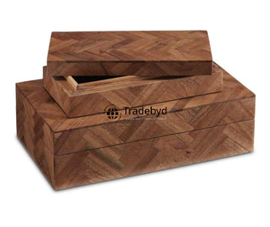 Home decor lovers choice bone and mop inlay box decorative handmade organizer for jewelry and accent display Tradebyd - Product Image 2