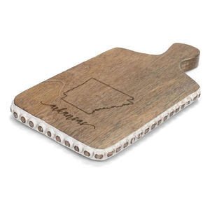 Planche à découper en bois moderne et miniature, écologique, sûre pour une utilisation en cuisine, personnalisable, pour couper la viande, les aliments, les restaurants, les fêtes - Product Image 3