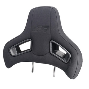 Poggiatesta universale in tessuto nero - Product Image 1