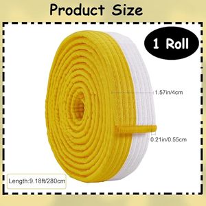 เข็มขัดศิลปะการต่อสู้ BJJ เข็มขัดคาราเต้สีสันสดใสเข็มขัดสานมุกยูโดและเทควันโด - Product Image 2