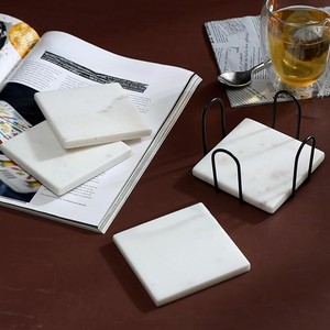 ที่รองแก้วหินสี่เหลี่ยมสำหรับร้านอาหารโรงแรมบ้านใช้ในอัตราที่ต่ำ - Product Image 3