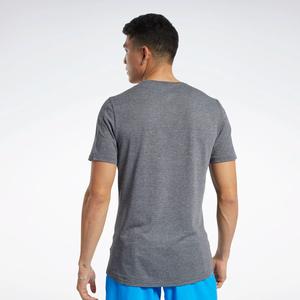 260 grammes 60% coton 40% polyester uni blanc hommes t-shirt surdimensionné pour impression personnalisée t-shirts - Product Image 2