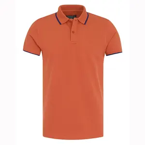 Chất Lượng Cao Băng Lụa Polo T-Shirt Tùy Chỉnh 170G Biểu Tượng Tùy Chỉnh May Giặt Cổ Áo Áo Sơ Mi Golf Polo T Áo Sơ Mi 100% Cotton Polo Tsh