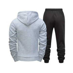 ชุดวอร์มมีฮู้ดทันสมัยสำหรับผู้ชายและผู้หญิง สวมใส่สบาย ระบายอากาศได้ดี แห้งเร็ว ดีไซน์ใหม่ ปี 2025 ราคาโรงงาน OEM - Product Image 2