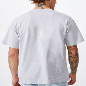 220Grams 100% cotton ringer Men's Oversize <b>Tshirt</b> Plain Blank with Silk Screen Printing Customizable Solid Ringer <b>Tshirts</b> - Product Image 3