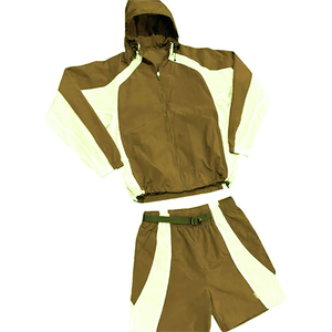 Vestes imperméables en nylon unisexe, pantalons de grande taille OEM pour l'entraînement de la saison d'automne - Product Image 2