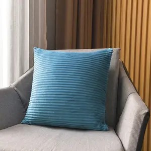 JA Corduroy Soft Decorative Square Throw Pillow Cover Cushion Covers Pillowcase Home Decor Decorations For Sofa Couch Bed Chair