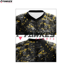 Respirant Professionnel OEM Service Logo Personnalisé Imprimer Produit Premium Nouvelle Conception Paintball Jersey - Product Image 6