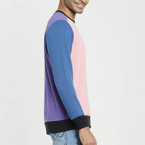 Jersey de manga larga con cuello redondo a la moda para hombre, sudadera de lana hecha con cuello redondo, ropa informal, sudadera para adultos, sudaderas con capucha para hombre - Product Image 2