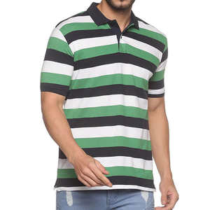 Camisetas Polo de Alta Calidad 100% Algodón para Hombre, Nuevo Diseño, Tejido de Punto Personalizado, Antiarrugas, Tinte Liso, Venta al por Mayor - Product Image 1