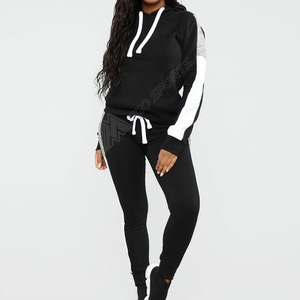 Ensemble de survêtements légers en coton 100 % respirant, imprimé, avec strass et logo personnalisé, grandes tailles pour femmes, vente en gros - Product Image 4