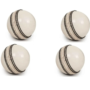 Top Quality <b>Cricket</b> Leather <b>White</b> Balls Made From High Quality Leather for Tournaments <b>White</b> Leather <b>Cricket</b> Balls - Product Image 2
