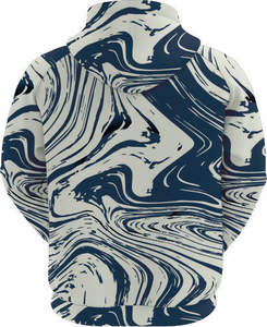 Sudadera con capucha de diseño personalizado para hombre, peso ligero, tejido de punto de poliéster 100%, temporada de otoño, capucha sublimada informal de estilo sólido de primavera - Product Image 3