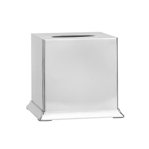 Taille personnalisée design martelé porte-mouchoirs cuivre acier inoxydable métal vaisselle pour le stockage du papier événement tissu décoratif - Product Image 4