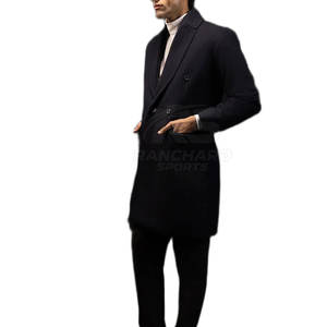 <b>Men</b> Casual Long <b>Coat</b> Autumn Winter Outerwear <b>Men</b> Long Overcoat Thick Warm Winter <b>Coat</b> for Work Daily - Product Image 2