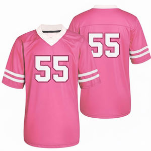 Maillot de football américain entièrement imprimé par sublimation, vente en gros, design personnalisé, maillot de football américain pour l'équipe - Product Image 1