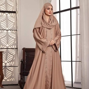 บริการ OEM ส่วนบุคคลสุภาพสตรี Abaya ผู้ผลิตมืออาชีพทุกวันใช้ป้องกันการหดขายส่งราคาที่ดีที่สุดสุภาพสตรี Abaya - Product Image 6