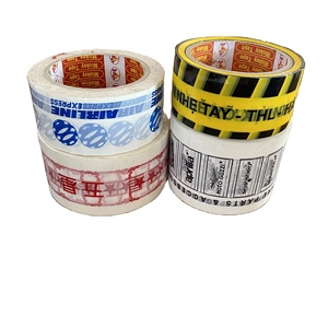 Cinta con logotipo personalizado para embalaje con pegatinas personalizadas certificadas por ROHS Uso industrial Aceptado por OEM - Product Image 1