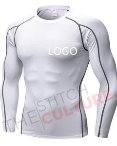 Camiseta Deportiva de Compresión de Manga Larga para Hombre, para Fitness, Entrenamiento, Deporte, Running, Ropa de Alto Rendimiento - Product Image 2