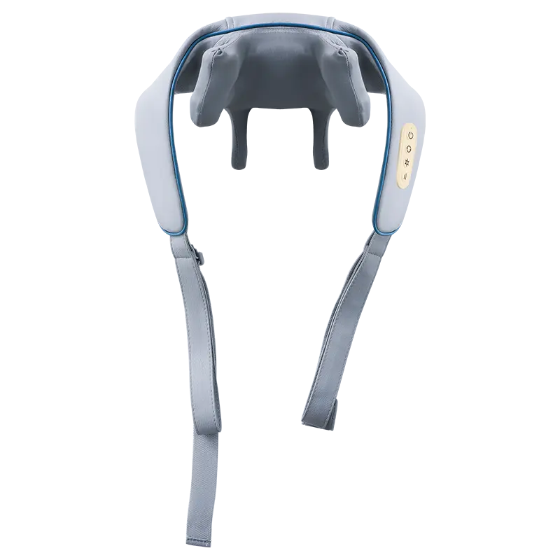Zyllion wiederaufladbare 4D-Shiatsu-Hals- und Schultermassagegerät mit Wärme