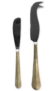 Luxury Premium Quality Stainless Steel <b>Cheese</b> Knife And Butter Knife With Gold Colored Handle <b>Cheese</b> <b>Set</b> In Best Price - Product Image 3