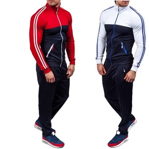 GAF 2024 Logotipo personalizado Entrenamiento Jogging Cómodo Cremallera Sudaderas con capucha Trajes Conjunto de dos piezas Trajes de chándal para hombres - Product Image 5