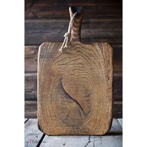 Planche à découper en bois élégante qui s'adapte à l'esthétique de la cuisine moderne tout en offrant une planche à fromage fiable en acier inoxydable - Product Image 3