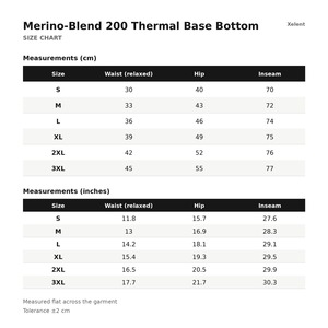 Custom Merino-blend Thermal <b>Base</b> <b>Layer</b> Bottoms 200 Bottom 200GSM OEM Wholesale - Product Image 6