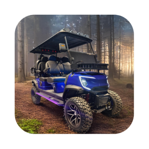 รถกอล์ฟไฟฟ้าลิเธียม7500W แบบสมาร์ทที่นั่ง4 + 2ที่นั่ง - Product Image 3