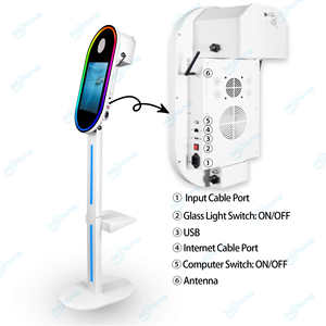 360SPB 2024 New P5 DSLR Photo Booth Magic Mirror Photo Booth 15.6" Touch Screen <strong>Open</strong> <strong>Air</strong> Machine - Product Image 5