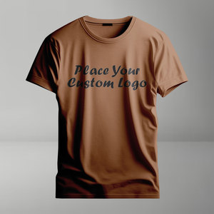 T-shirt surdimensionné lavé à l'acide pour hommes 230gsm coton lourd col rond épaule tombante style vintage vêtements en gros - Product Image 3