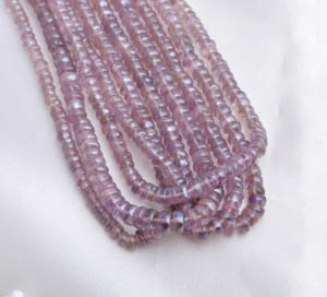 Perles d'améthyste rose revêtues d'améthyste 105,36 carats Collier de perles Perles d'améthyste Naturelles pour la fabrication de bijoux fins Pierre précieuse - Product Image 5